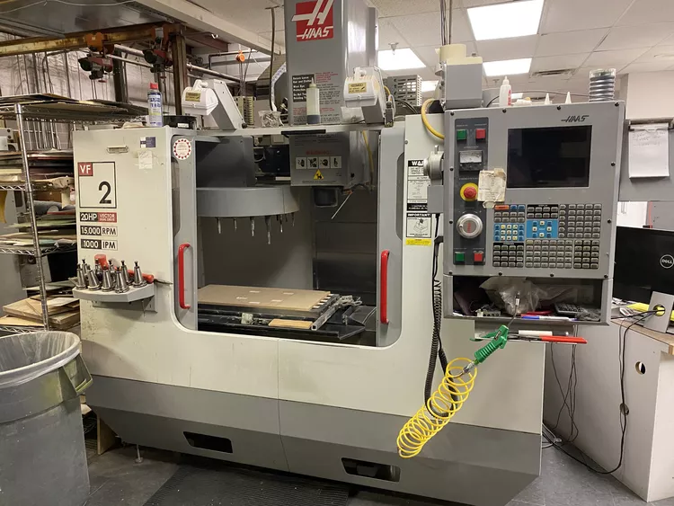 Haas VF2D 4 Axis
