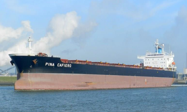 Mitsui XIN HAI XI ABT 75668 DWT ON 13.93 M DRAFT