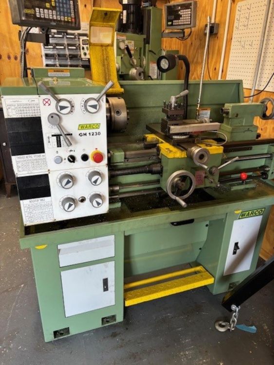 Warco Geared Head Lathe  2000 RPM GH1230