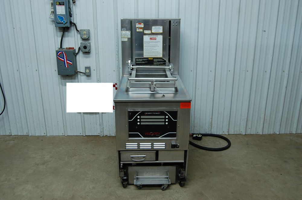 Henny Penny OXE100 Electric Chicken Open Fryer w/ Filter