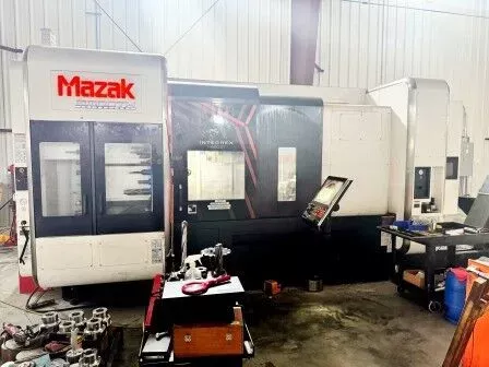 Mazak Mazatrol Smooth X 3,300 RPM INTEGREX I400ST 5 Axis