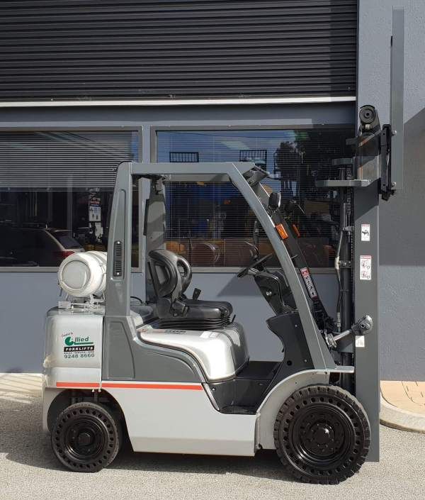 nissan forklift year by serial number