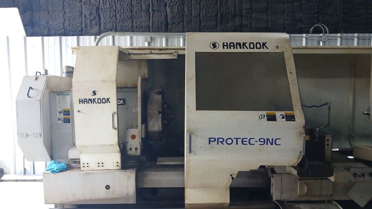 Hankook Fanuc 21i-TB Control 630 RPM PROTEC 9NC 2 Axis