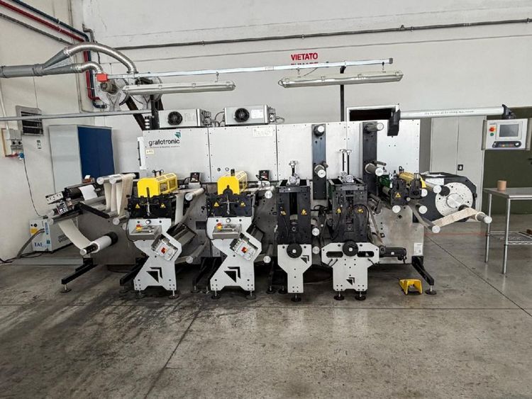 Grafotronic Narrow web flexo printing machine 2 440 mm