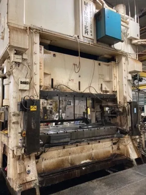 Minster E2-600-120-54 600 Ton Press Force