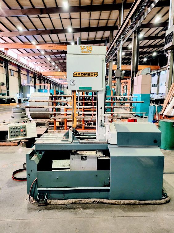 Hyd-Mech V-18 Band Saw Automatic