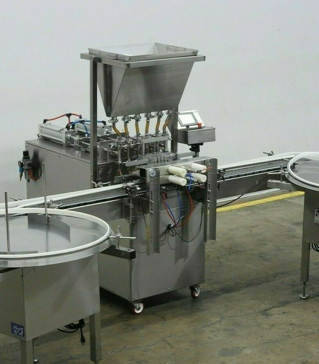 Accutek AVF6-2 Straightline Filling Machine