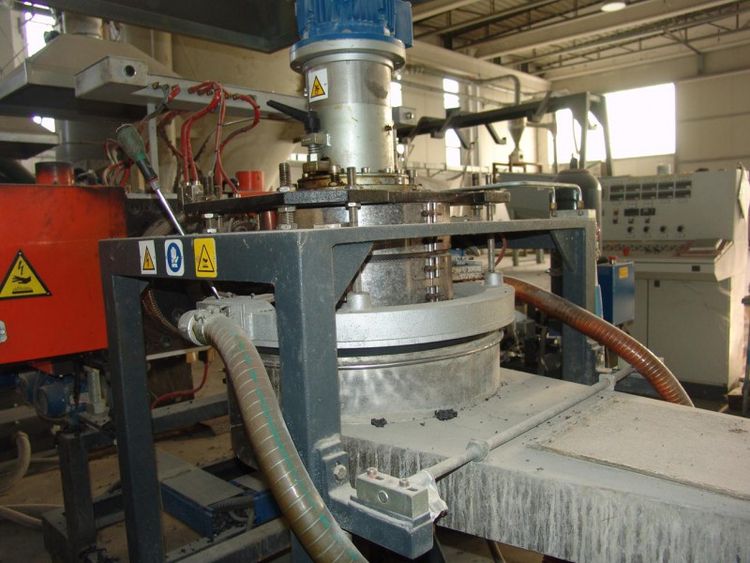 Tecnova Complete 130 mm 54 L/D plastic recycling extruder of 2012, RECONDITIONED with WARRANTY !