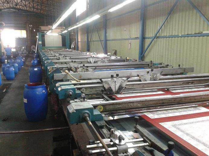 18 Buser 240 Cm Rotary printing machine