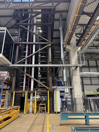 TRAFO Langgutlager 	M-Tron fully automatic metal beam profiles supply tower