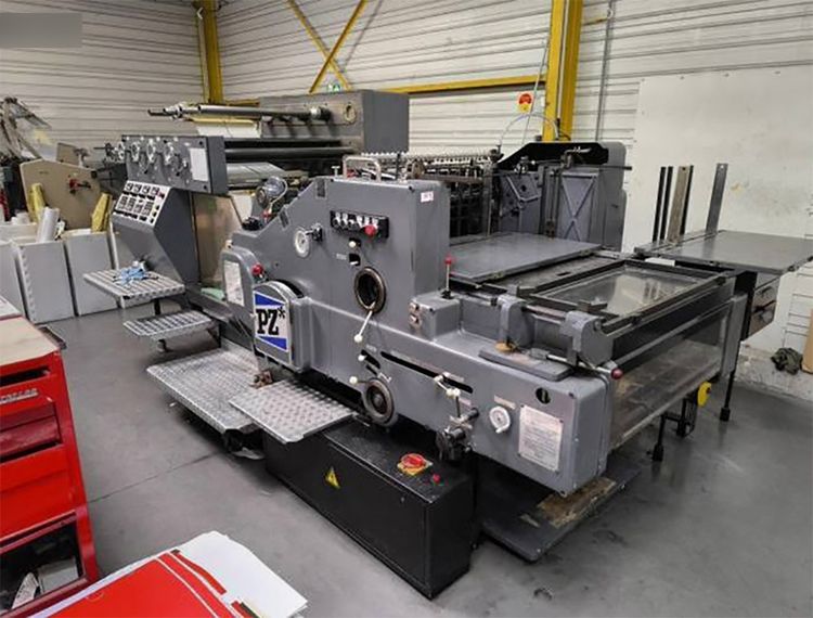 Steuer PZ 90 Hot foil stamping and embossing