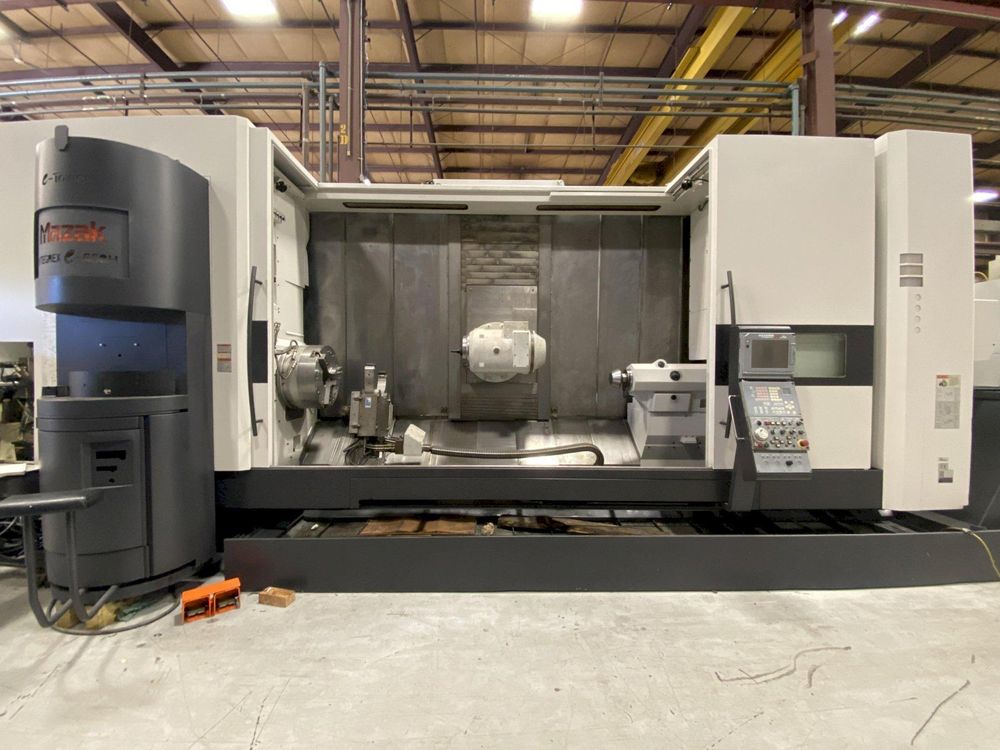Mazak Mazatrol Fusion 640M Pro 1000 rpm Integrex e650H/3000 Horizontal Lathes 5 Axis