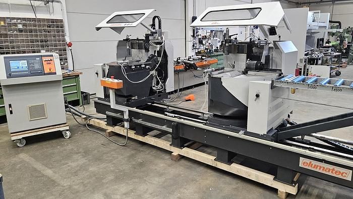 Elumatec DG 244 Double miter saw E 500 control