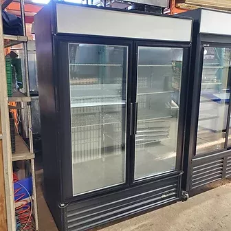 True GDM-49F, 2 Door Glass Freezer