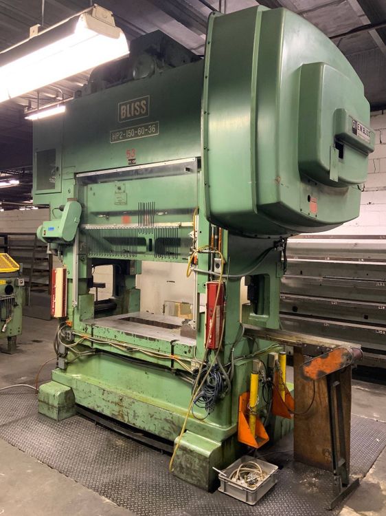 Bliss HP2-150-60-36 Press 150 TON