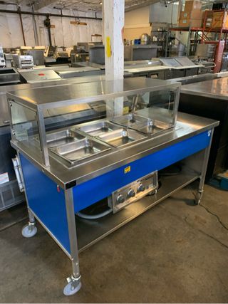 Wells MOD-300TDN, Three Well Steam table