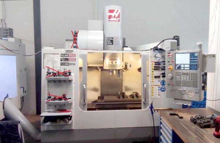 Haas VF-2 SSHE 3 Axis