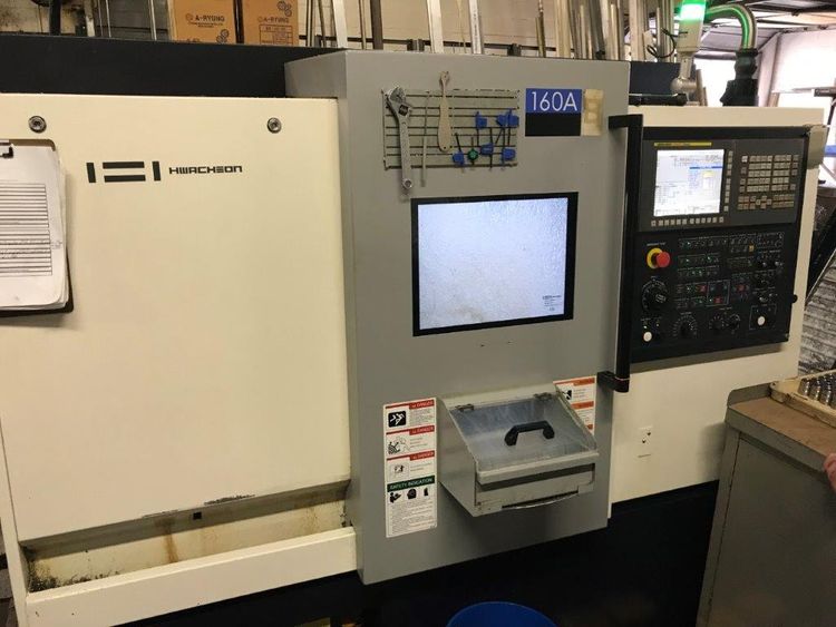 2 Hwacheon FANUC 0iTF CNC CONTROL 6000 RPM CUTEX 160A 2 Axis