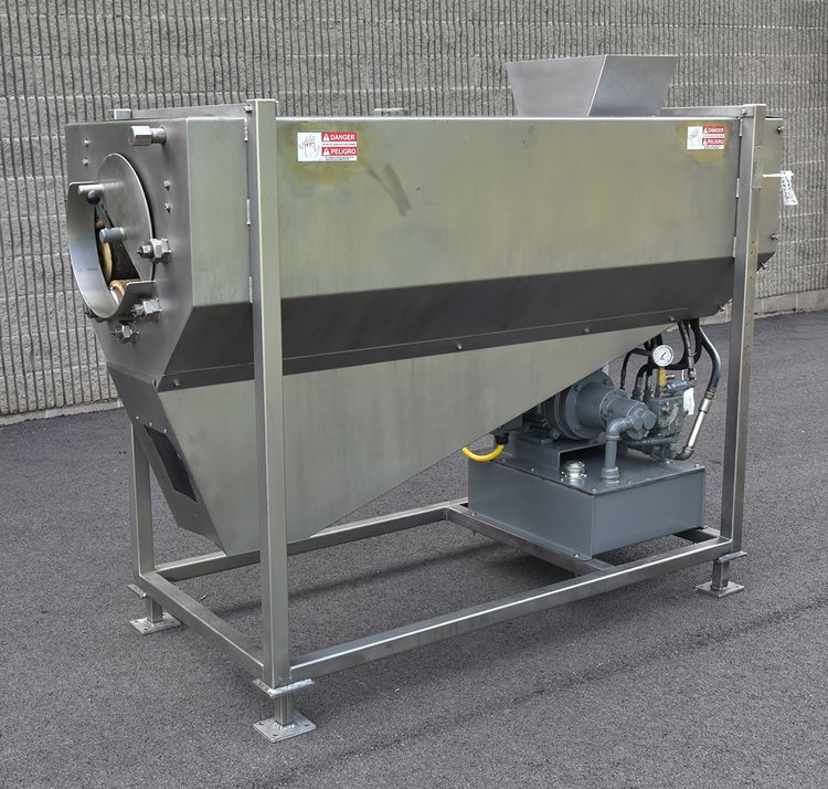 SIX ROLL continuous PEELER-WASHER-SCRUBBER