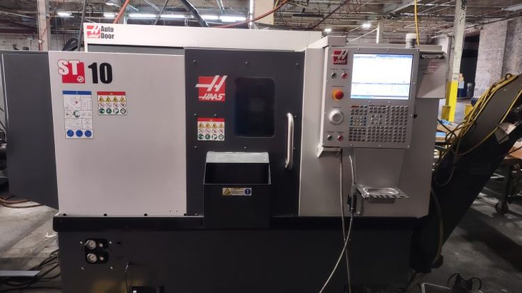 Haas CNC Control Variable ST 10 2 Axis