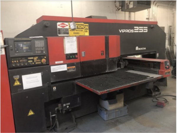 Amada Vipros 255 CNC Turret Punch 22 Ton