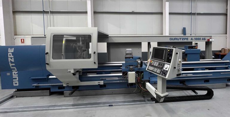 Gurutzpe Siemens Sinumerik 840D CNC control 1600 rpm A-1000 4G X 5000 2 Axis