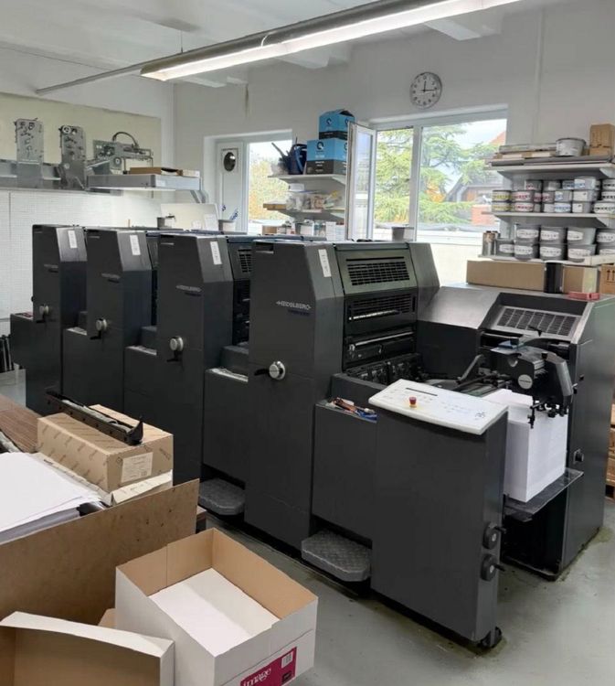 Heidelberg Printmaster 52 - 4 Colors 370 x 520 mm