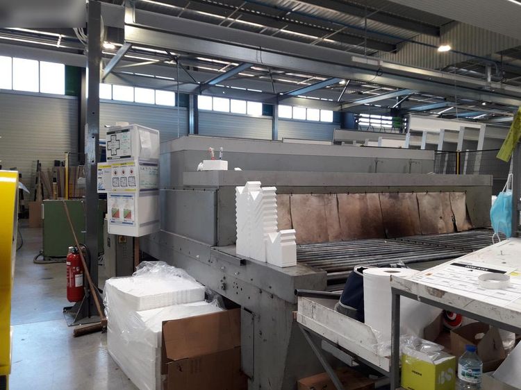 Dicoma Shrink film packaging line for carpentry