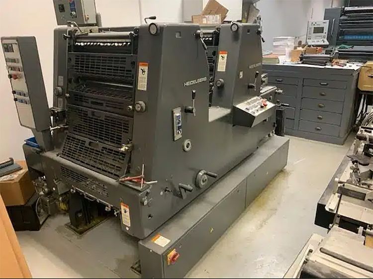 Heidelberg GTOZ 52-2 36 X 52 cm