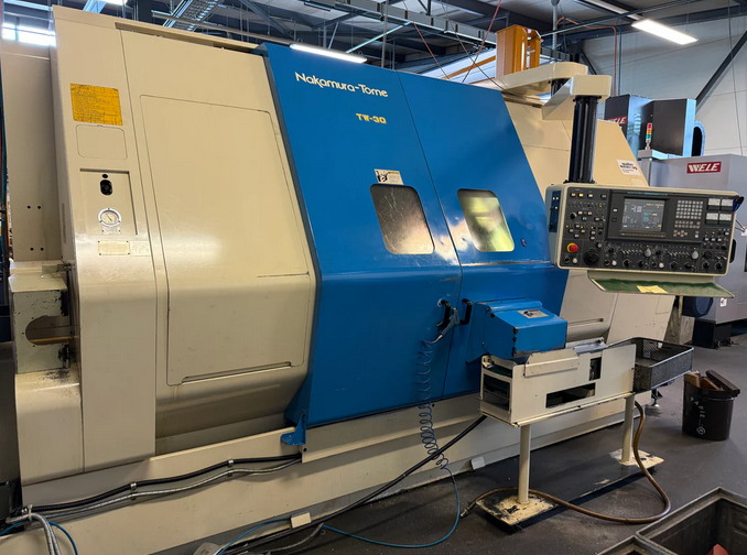 Nakamura Tome FANUC 18TC 3600 rpm TW-30 2 Axis