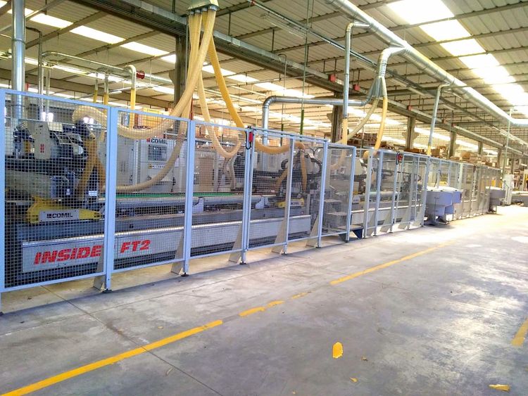 Biesse, Comil Drilling line - insertion