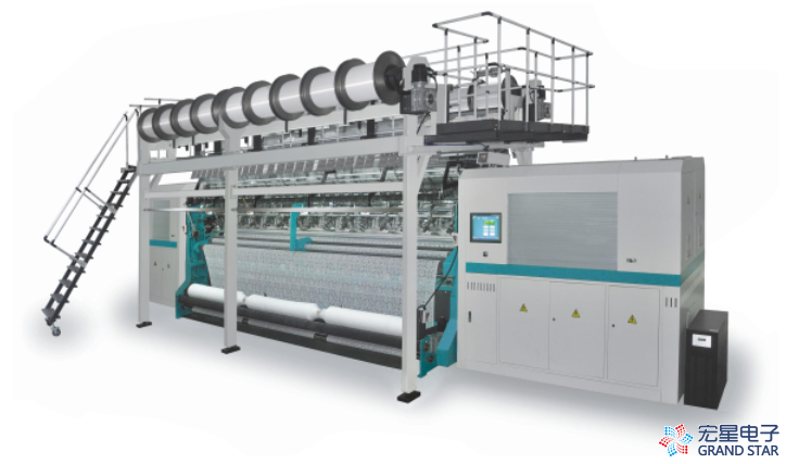 100000 Others GSTL 61/1F Multibar Computerized Jacquard Warp Knitting Machine 201”