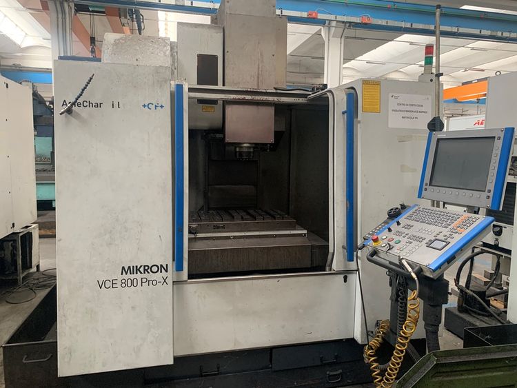 Mikron VCE 800 PRO-X 3 Axis