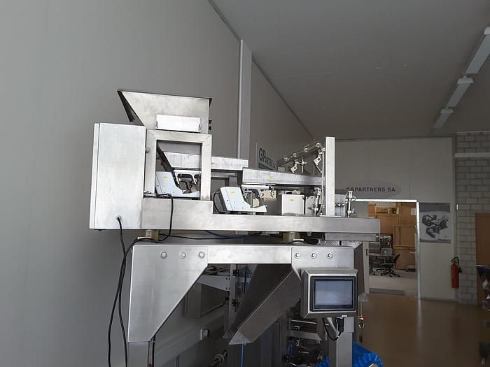 LINEAR SCALE WITH TWO WEIGHING HEADS