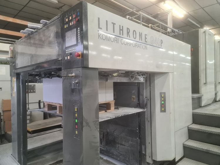 Komori LITHRONE GL 1040P WITH MABEG SHEETER 720 x 1030 mm 10