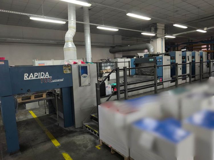 KBA Rapida 105-4+L CX 740 × 1050