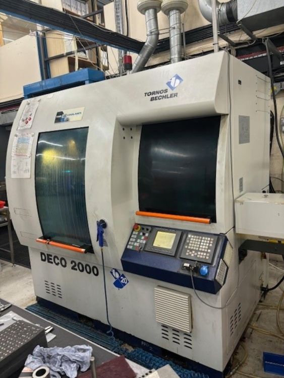 Tornos TORNOS – BECHLER FANUC PNC DECO 10,000 RPM DECO 2000 / 20 10 Axis