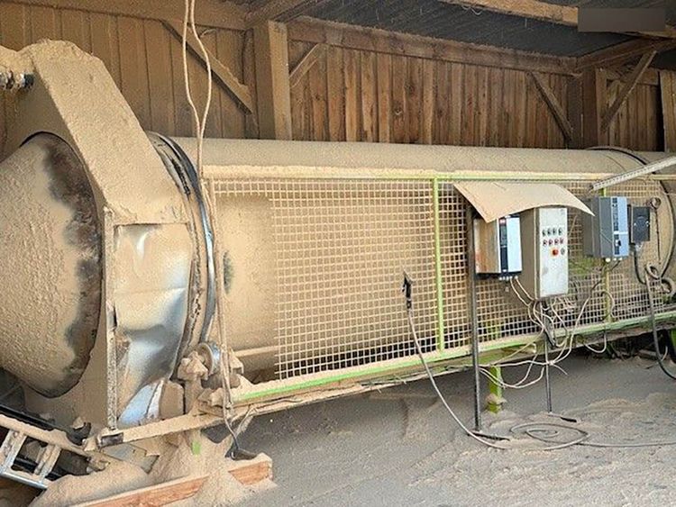 Wood pellet production line