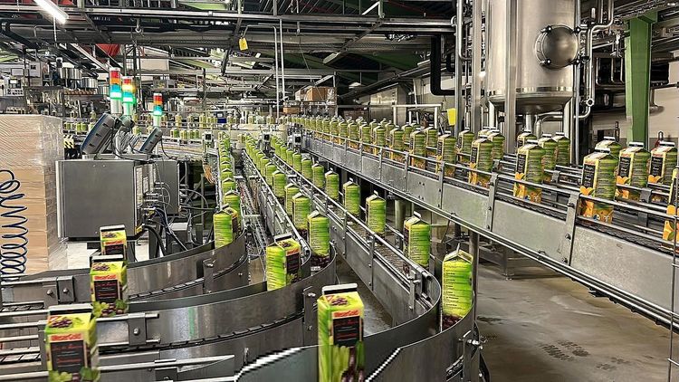 Elopak Dry aseptic filling line