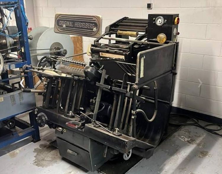 Heidelberg GTP Hotfoil