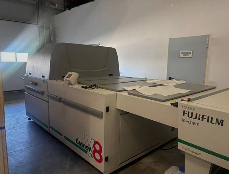 Fuji Film Luxel V8 & Developer FCF-125V