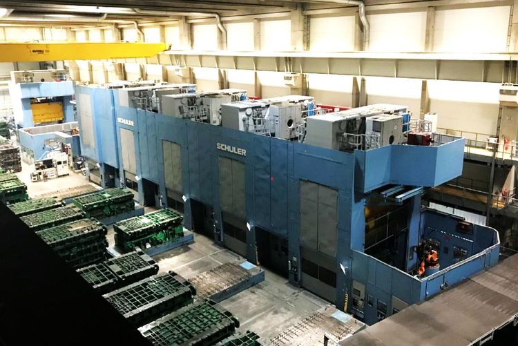 Erfurt Tandem Line 2800 Schuler 2,800 kN