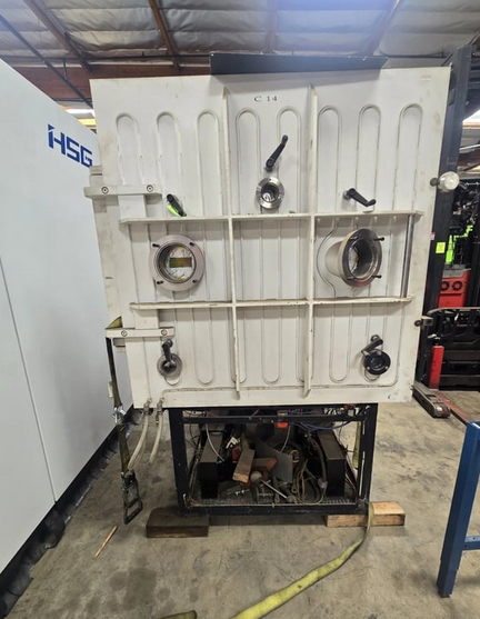 VARIAN Thermal Evaporator 42" vacuum deposition chamber