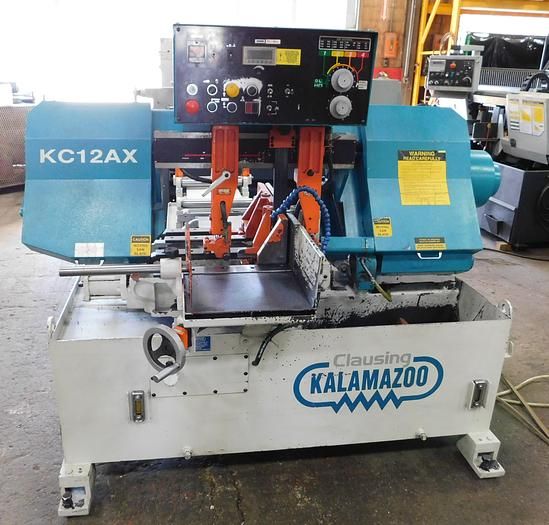 Clausing, Kalamazoo KC12AX horizontal Bandsaw Automatic