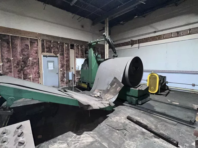 Egan H2000-72E Uncoiler Coil Capacity: 20,000 lbs