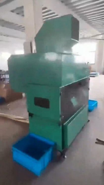 Copper and aluminum electric cable granulator