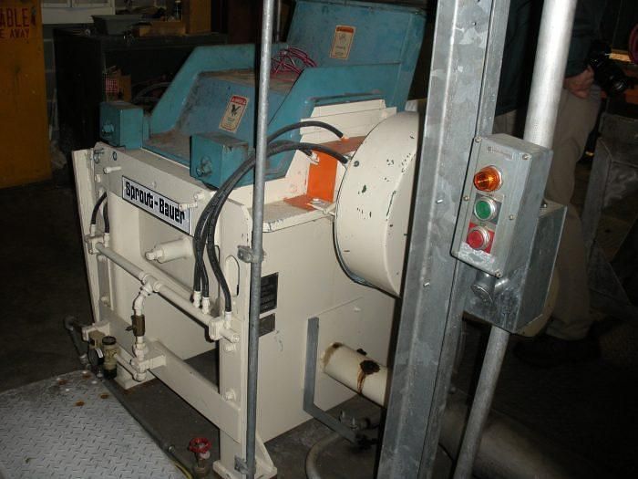 3 Andritz Sprout Bauer DSF1518 granulator