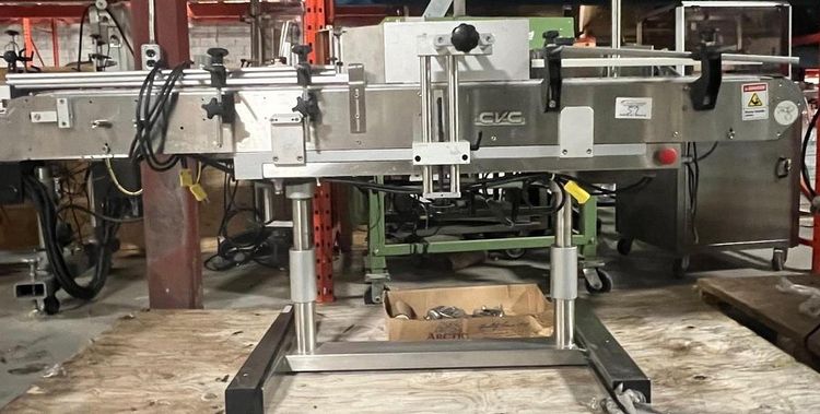 CVC 300-II Automatic Pressure Sensitive Wrap Around Labeler