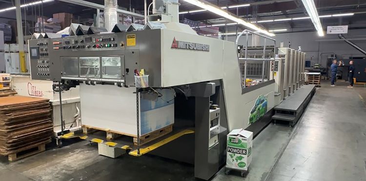 Mitsubishi Diamond D3000-LX 6-TC ED  6 28” x 40”