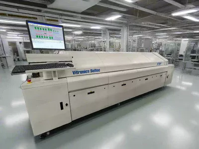 Vitronics XPM2-730 Lead Free 7 zone reflow oven